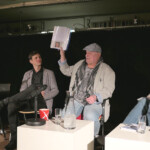 8. April ... Bücherfrühling Bibliothek Cottbus ... "Michael Becker - ungeschminkt"  - Buchpräsentation und Lesung mit Matthias Stark und Michael Becker | Musik: Mario Heß und Philipp Standera | Foto: Ingrid Hoberg
